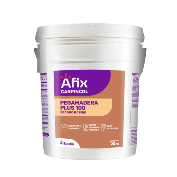 Adhesivo PVA Pega Madera Plus 100 20Kl